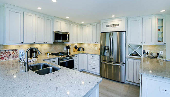 kitchen at sanibel island vacation rental