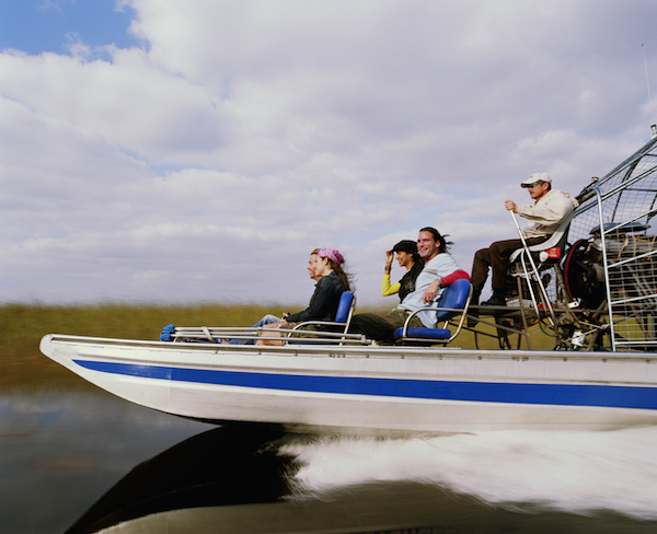 airboat in florida everglades